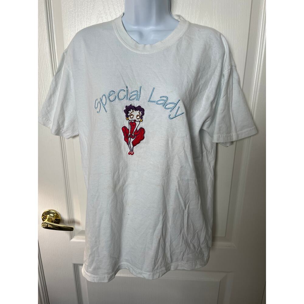 Betty Boop "Special Lady" Tee Shirt Size Adult m/m/m 38-40 Vintage T Shirt